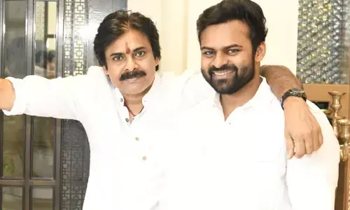 Sai Dharam Tej :: ‘Bro’ ప్రమోషన్స్‌లో Pawan kalyan పై ఆసక్తికర వ్యాఖ్యలు..