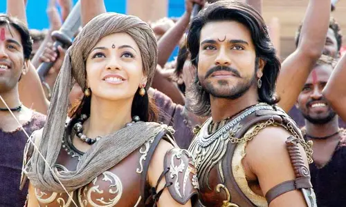 రాంచరణ్ పొట్టిగా ఉంటాడని ఆ మూవీలో రాజమౌళి హీరోయిన్‌ను మార్చేశాడట!