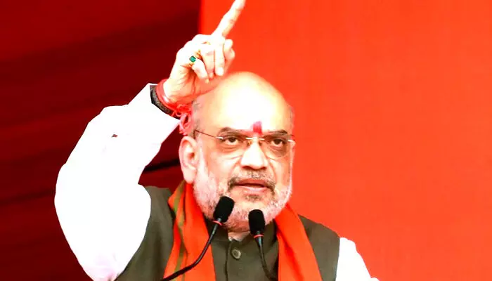 Amit Shah : అమిత్ షా సభ మళ్లీ వాయిదా Amit Shah : అమిత్ షా సభ మళ్లీ వాయిదా