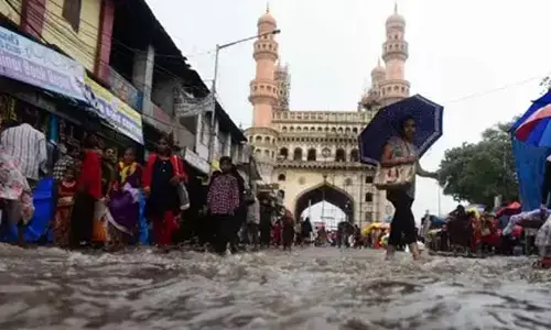 Hyderabad Heavy Rains:  మహానగరంలో దంచికొడుతున్న వానలు.. చార్మినార్‌లో అత్యధికంగా 7.8 సె. మీ వర్షపాతం