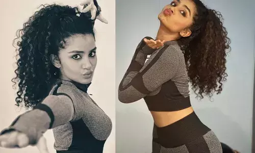 Anupama Parameswaran : క్యూట్ లుక్స్ తో  కర్లీ హెయిర్‌తో అనుపమ కొత్త ఫోటోషూట్