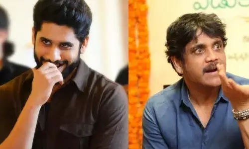 నాగచైతన్య ఎవరినో లవ్ చేస్తున్నాడు.. సెన్సేషనల్ మ్యాటర్ లీక్ చేసిన నాగార్జున?