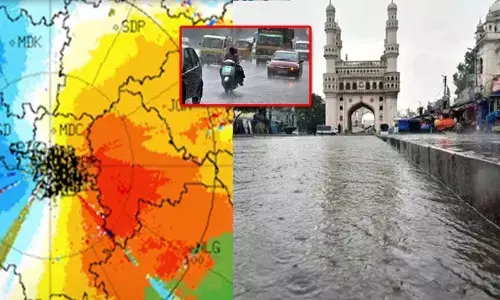 Breaking: హైదరాబాద్ వాసులకు బిగ్ అలర్ట్..  సాయంత్రం నుంచి భారీ వర్షాలు...!
