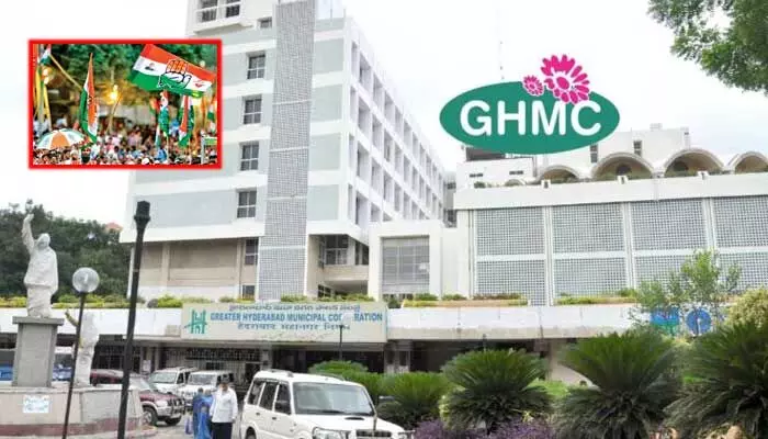 బ్రేకింగ్: GHMC ప్రధాన కార్యాలయం వద్ద హైటెన్షన్