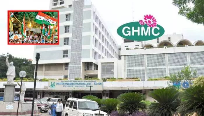 బ్రేకింగ్: GHMC ప్రధాన కార్యాలయం వద్ద హైటెన్షన్ బ్రేకింగ్: GHMC ప్రధాన కార్యాలయం వద్ద హైటెన్షన్