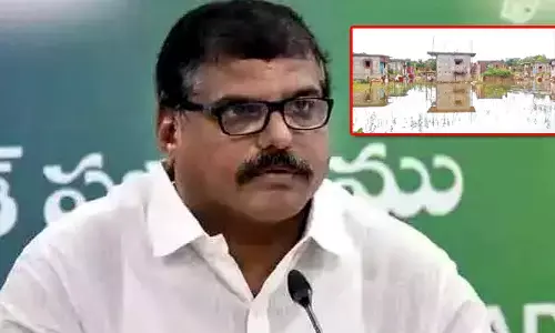 Minister Bosta: నీళ్లలో జగనన్న కాలనీలు.. వరదలు వస్తే సహజమేనంటూ వ్యాఖ్య