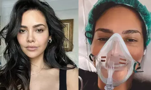 అరుదైన వ్యాధి బారిన పడిన Esha Gupta.. బెడ్‌పై ఆక్సిజన్ మాస్క్‌తో ఉన్న ఫొటో వైరల్