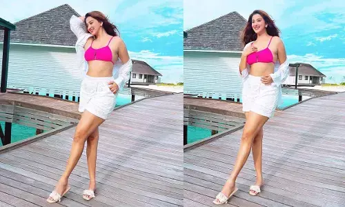 Esshanya Maheshwari raises temperatures with hot pictures