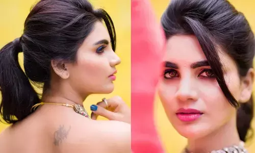వీపుపై టాటూ చూపిస్తూ.. కుర్రాళ్ల హృదయాలను కొల్లగొడుతోన్న జబర్దస్త్ నటి!