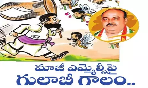 మాజీ ఎమ్మెల్సీకు గులాబీ గాలం