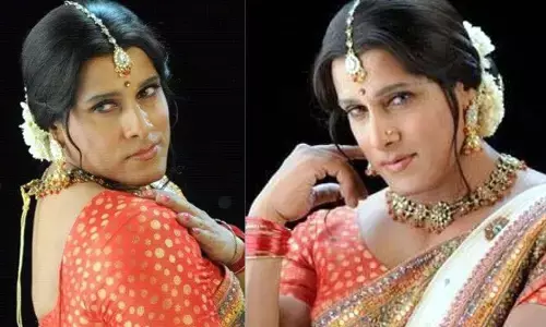 లేడీ గెటప్‌లో అమ్మాయిల కంటే సెక్సీగా కనిపించిన హీరో