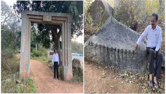 మన్ననూరులో 800 ఏళ్ల నాటి క్వారీలు గుర్తింపు మన్ననూరులో 800 ఏళ్ల నాటి క్వారీలు గుర్తింపు