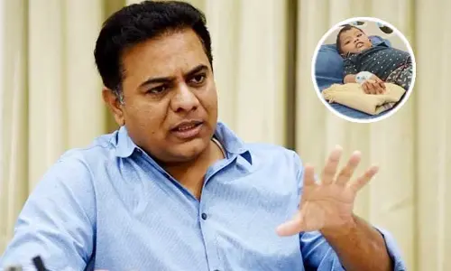 ప్రాణాపాయ స్థితిలో మూడేళ్ల బాలుడు.. స్పందించిన కేటీఆర్!