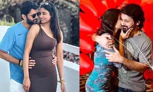 భర్త కౌగిలిలో రొమాంటిక్‌గా.. బార్సిలోనా వేకేషన్ పిక్స్ షేర్ చేసిన నితిన్ భార్య