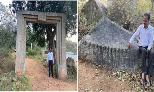 మన్ననూరులో 800 ఏళ్ల నాటి క్వారీలు గుర్తింపు