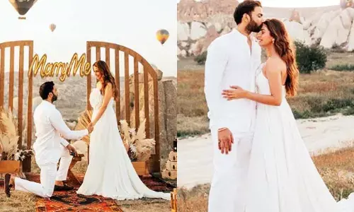 టర్కీలో ఎంగేజ్‌మెంట్ చేసుకున్న బాలీవుడ్ నటి.. ప్రియుడితో దిగిన బ్యూటీఫుల్ పిక్స్ వైరల్