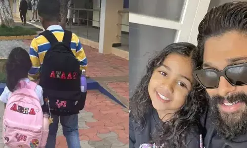 అల్లు అర్హ మొదటి రోజు స్కూల్ ఫొటో చూశారా.. ఎంత బాగుందో?