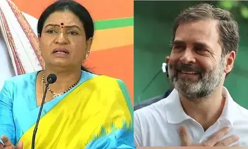 రాహుల్ గాంధీ చిల్లరగా ప్రవర్తించారు.. బీజేపీ నాయకురాలు డీకే అరుణ