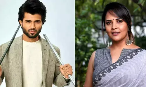 అనసూయతో వివాదం.. ‘ఖుషి’ వేదికగా స్పందించిన విజయ్
