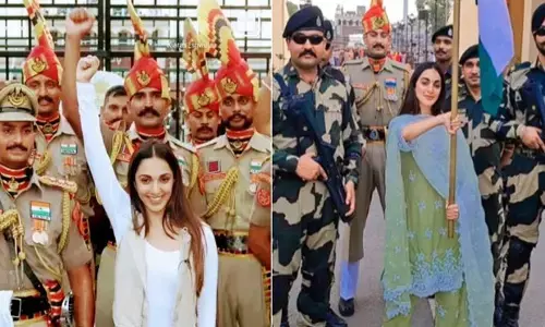 సరిహద్దుల్లో రియల్ హీరోస్‌తో కియారా సంబరాలు.. ప్రశంసలు కురిపిస్తున్న నెటిజన్లు (వీడియో)