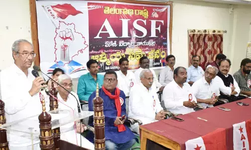 ప్రజాస్వామ్య స్ఫూర్తిని బీజేపీ ధ్వంసం చేస్తోంది.. సీపీఐ జాతీయ కార్యదర్శి అజీజ్ పాషా