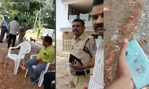 మహిళపై దాడి చేసి సెల్ ఫోన్ పగలగొట్టిన బీఆర్ఎస్ పార్టీ నేత (వీడియో)