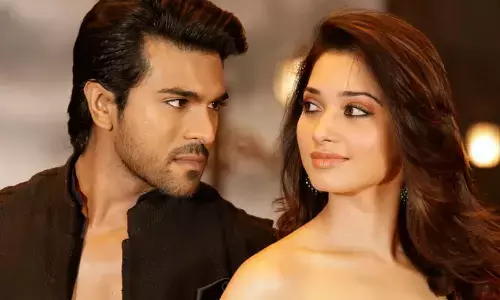 చ‌ర‌ణ్‌తో మాట్లాడితేనే నా మ‌న‌సు కుదుట ప‌డుతుంది: Tamannaah Bhatia