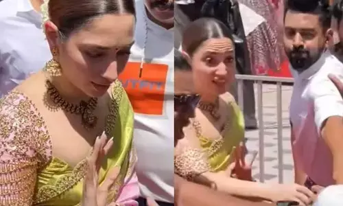 Tamannaah Bhatia:  అభిమాని అత్యుత్సాహం.. ఏం చేశాడో తెలుసా?