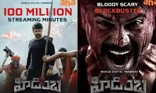 100 మిలియన్ల స్ట్రీమింగ్ నిమిషాలను క్రాస్ చేసిన అశ్విన్ Hidimbha
