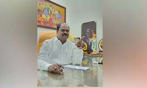 పేదల భూములే లక్ష్యంగా భూ దందా : అందెల శ్రీరాములు