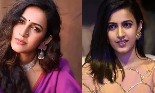 నదిలో సగం మునిగి బ్రహ్మచారిని పూజ చేసిన నిహారిక..! పోస్ట్ వైరల్