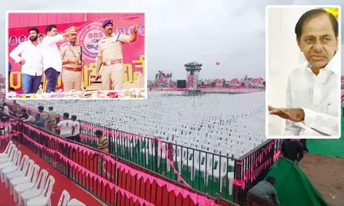 పేటకు రాని సీఎం.. సభకు రాని జనం