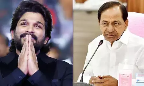అల్లు అర్జున్‌కు ముఖ్యమంత్రి కేసీఆర్‌కు శుభాకాంక్షలు