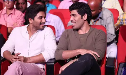 తమ్ముడి బట్టలు వేసుకుని తిరుగుతున్న అల్లు అర్జున్.. శిరీష్‌కు ఎలా ఉంటుందో తెలుసా?