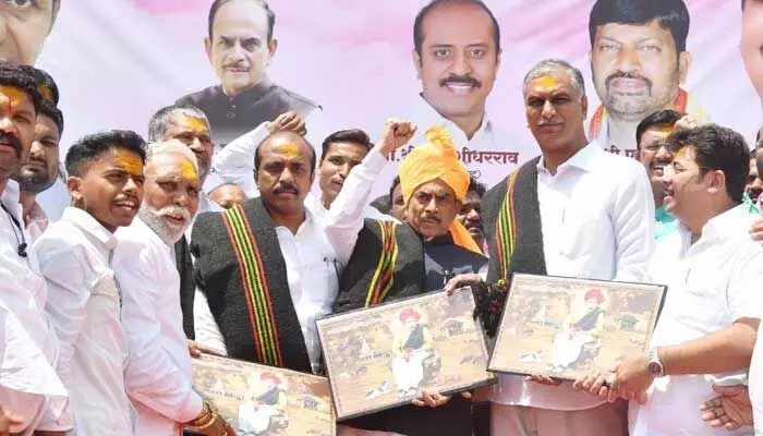 పొత్తులపై మంత్రి హరీశ్ రావు కీలక వ్యాఖ్యలు పొత్తులపై మంత్రి హరీశ్ రావు కీలక వ్యాఖ్యలు