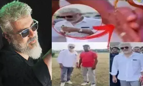 అభిమానికి షేక్ హ్యాండ్ ఇచ్చి.. డెటాల్‌తో చేయి కడుకున్న స్టార్ హీరో Ajith Kumar