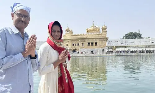 PV Sindhu Golden Temple: గోల్డెన్​టెంపుల్‌‌ను సందర్శించిన పీవీ సింధు..