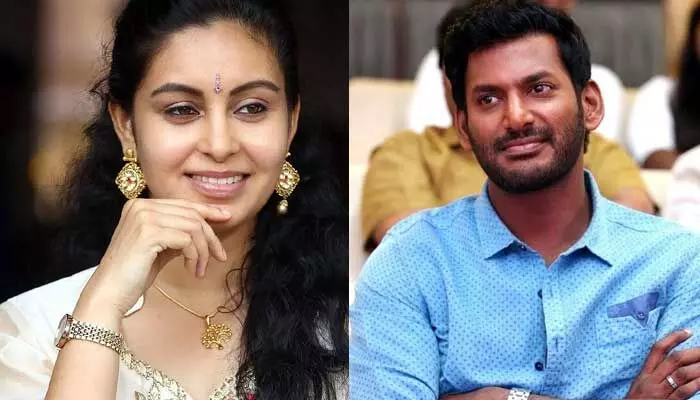 Vishal అంటే నాకు చాలా ఇష్టం.. మనసులో మాట బయటపెట్టిన హీరోయిన్ Vishal అంటే నాకు చాలా ఇష్టం.. మనసులో మాట బయటపెట్టిన హీరోయిన్
