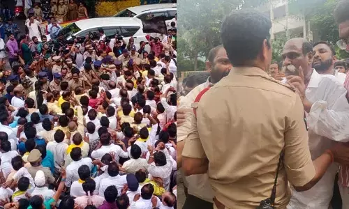 విశాఖలో ఉద్రిక్తత.. మరోసారి టీడీపీ నేతల అరెస్ట్