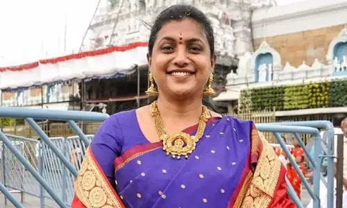 అరసున్నా-అరసున్నా కలిసినట్లుంది:పవన్-లోకేశ్‌ల భేటీపై మంత్రి ఆర్‌కే రోజా సెటైర్లు