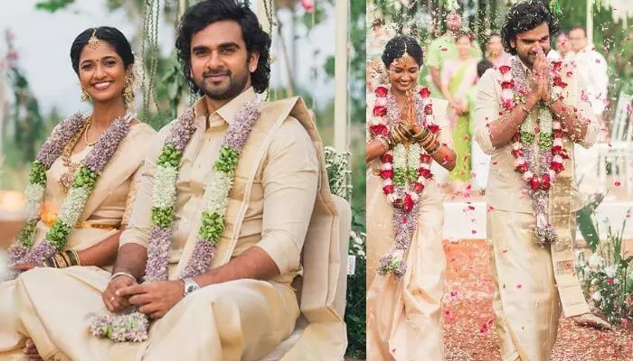 మూడుముళ్ల బంధంతో ఒక్కటైన కోలీవుడ్ ప్రేమజంట మూడుముళ్ల బంధంతో ఒక్కటైన కోలీవుడ్ ప్రేమజంట