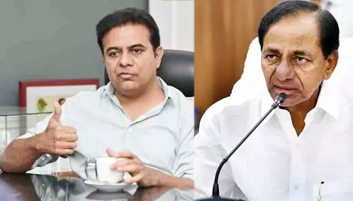 కొంపముంచిన కేటీఆర్ కామెంట్స్.. పడిపోతున్న బీఆర్ఎస్ గ్రాఫ్! కొంపముంచిన కేటీఆర్ కామెంట్స్.. పడిపోతున్న బీఆర్ఎస్ గ్రాఫ్!