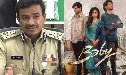 ‘బేబీ’ సినిమాపై సీపీ సీవీ ఆనంద్ సీరియస్