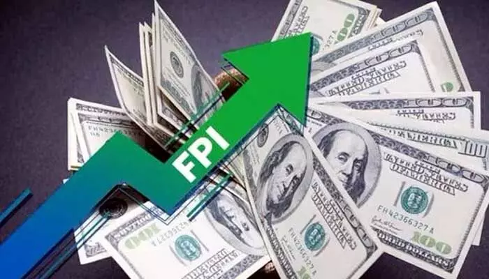 FPI: జులై 26 నాటికి భారత ఈక్విటీల్లోకి రూ.33 వేల కోట్ల ఎఫ్పీఐలు FPI: జులై 26 నాటికి భారత ఈక్విటీల్లోకి రూ.33 వేల కోట్ల ఎఫ్పీఐలు
