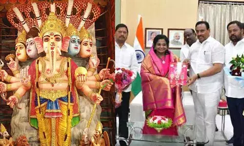 HYD: తొలి పూజ చేయండి.. గవర్నర్‌కు ఖైరతాబాద్ గణేశ్ ఉత్సవ కమిటీ ఆహ్వానం