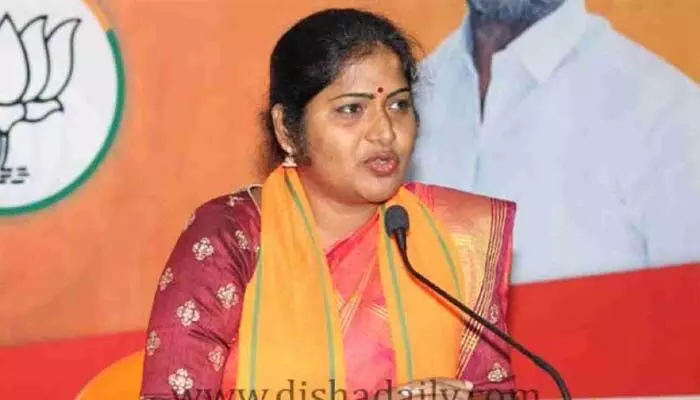 అన్ని రంగాల్లో మహిళలకు అవకాశం కల్పించడం బీజేపీతోనే సాధ్యమైంది: రాణి రుద్రమ అన్ని రంగాల్లో మహిళలకు అవకాశం కల్పించడం బీజేపీతోనే సాధ్యమైంది: రాణి రుద్రమ