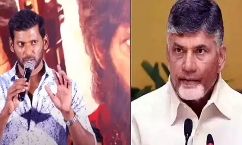 చంద్రబాబుకే అలాంటి  పరిస్థితి వస్తే.. నాలాంటి  సామాన్యుల పరిస్థితి ఏంటని భయమేస్తుంది: విశాల్