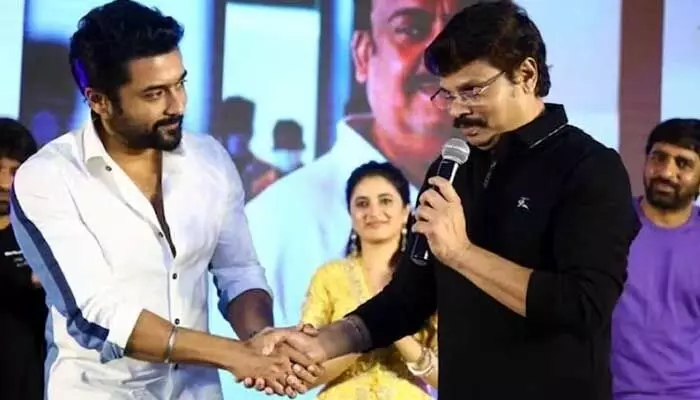 సూర్యతో బోయపాటి సినిమా.. క్రేజీ కాంబినేషన్పై భారీ అంచనాలు సూర్యతో బోయపాటి సినిమా.. క్రేజీ కాంబినేషన్పై భారీ అంచనాలు