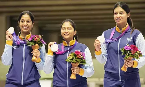 ఆసియా క్రీడల్లో భారత్ కు మూడు పతకాలు