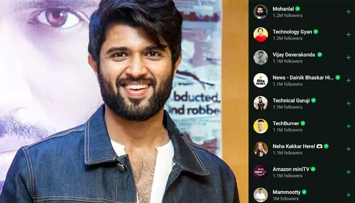 టాలీవుడ్లో విజయ్ దేవరకొండ టాప్.. వెనకబడ్డ అగ్రహీరోలు.. మలయాళంలో మోహన్ లాల్, మమ్ముట్టి టాలీవుడ్లో విజయ్ దేవరకొండ టాప్.. వెనకబడ్డ అగ్రహీరోలు.. మలయాళంలో మోహన్ లాల్, మమ్ముట్టి